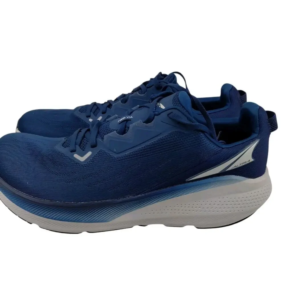 Altra Paradigm 7 Trail Running Shoes Men Size 12.5 Blue Hiking Sneakers New
